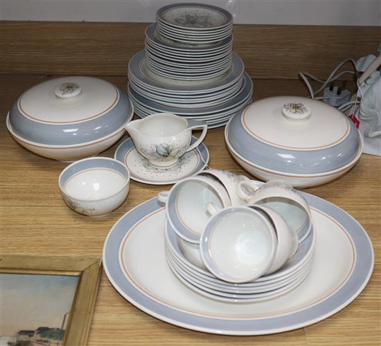 A Susie Cooper for Crown Works Burslem, tea and dinner service